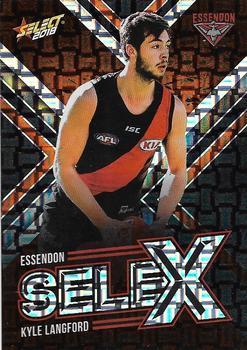 2018 Select Footy Stars - Selex #SX26 Kyle Langford Front